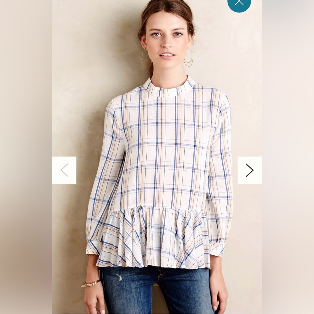 Anthropologie Maeve Sava Swing Top